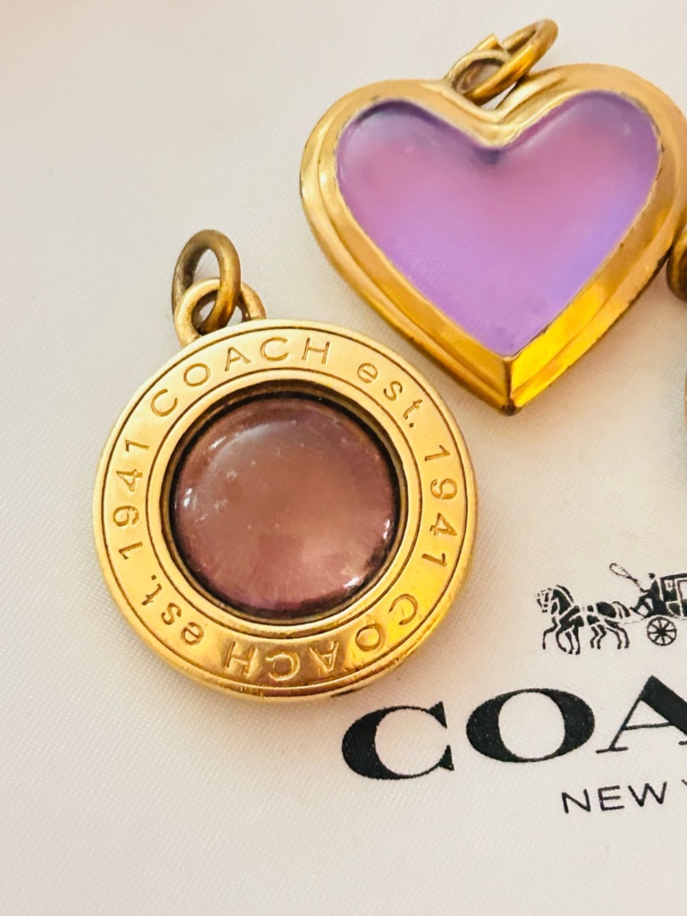 Coach Y2K 1941 Charms/ bracelet/ Necklace/ Keychain/ Bag Charm - Picture 3 of 15